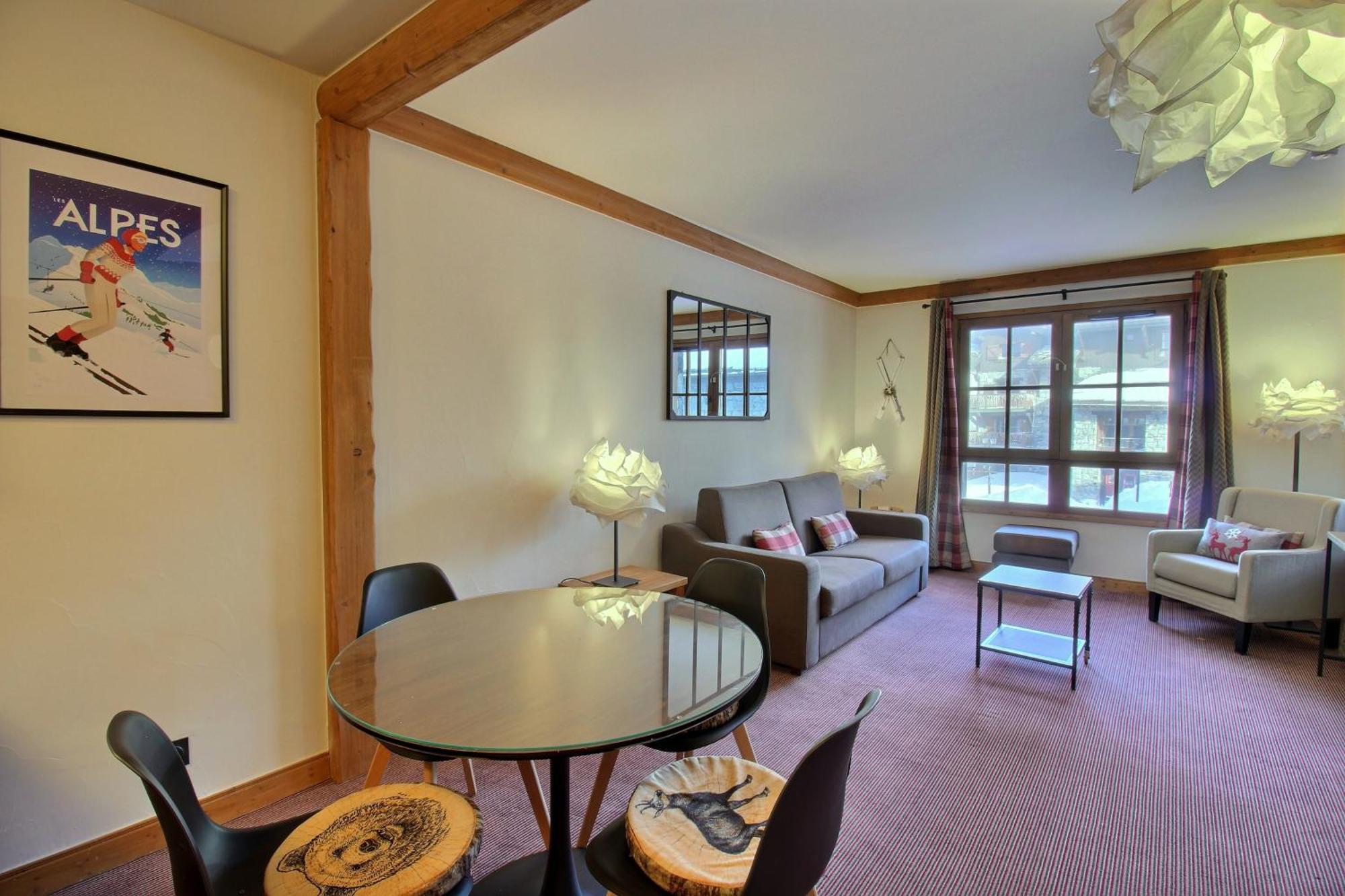 Arc 1950 - Appartement Moderne - Sauna Hammam Jacuzzi - 4 Personnes Les Arcs  Extérieur photo