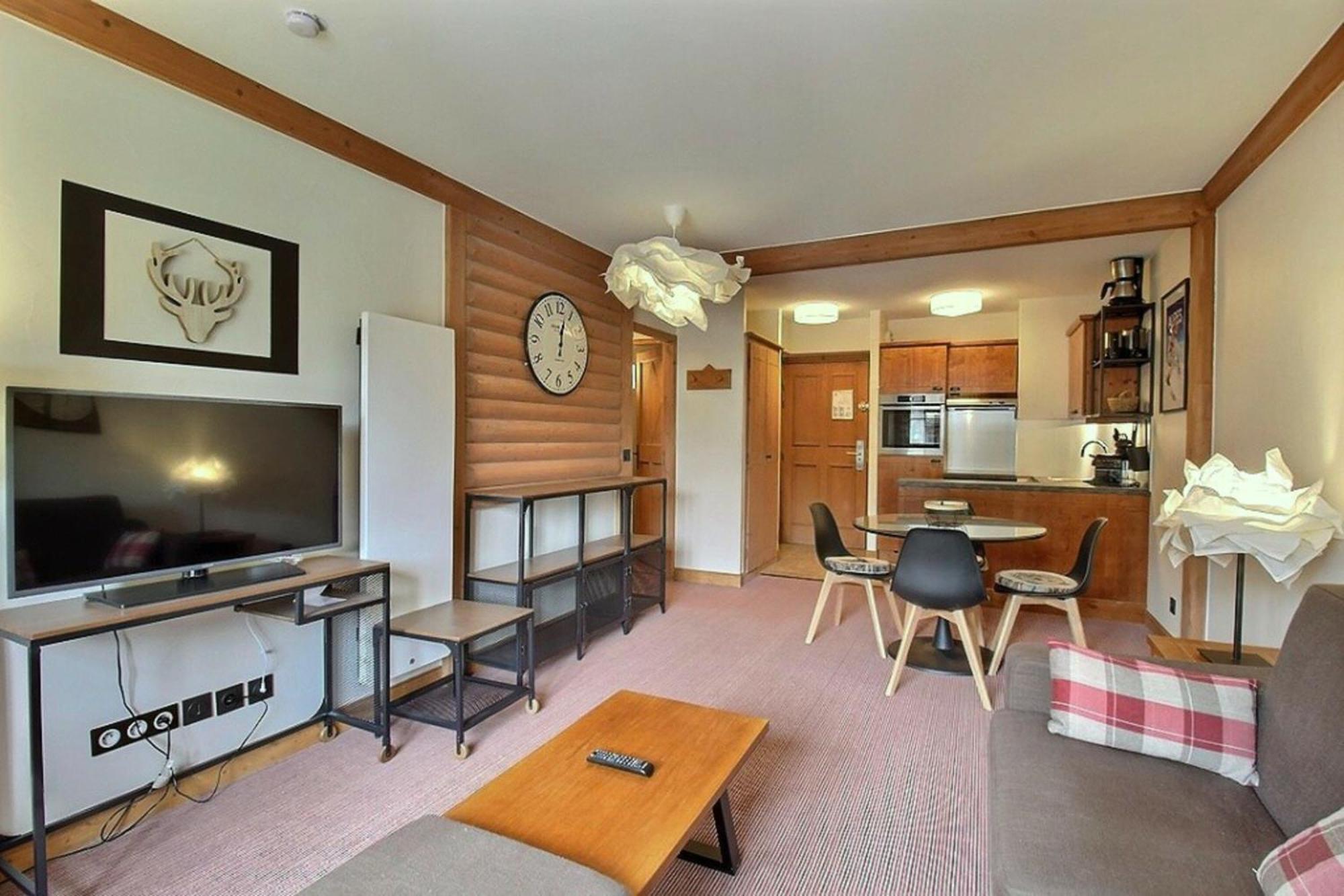 Arc 1950 - Appartement Moderne - Sauna Hammam Jacuzzi - 4 Personnes Les Arcs  Extérieur photo